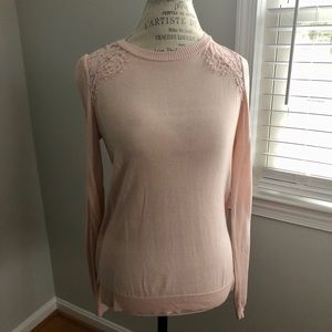 Pink Lace Shirt